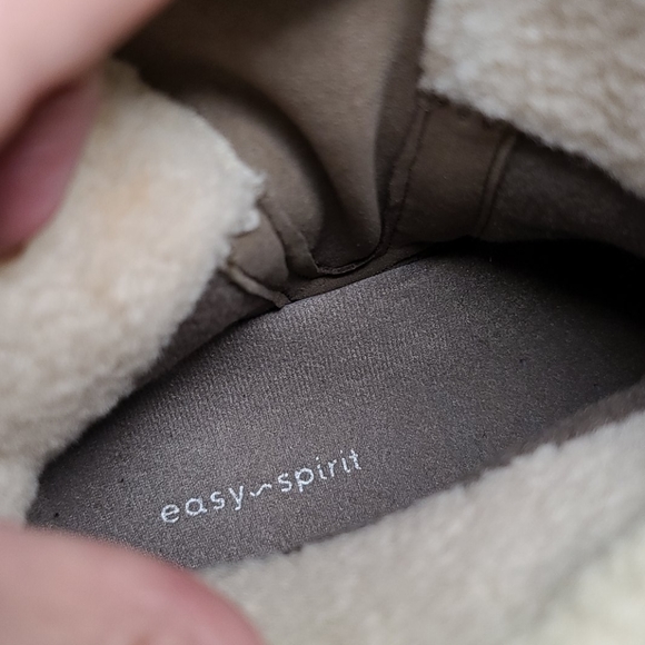 EASY SPIRIT 7 1/2 W Short Boots tan and cream - Picture 8 of 16